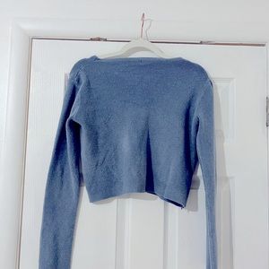 Long Sleeve Crop Sweater